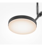 LED pendant lamps - Maytoni Fad LED ceiling lamp 500lm 3000K Black MOD070CL-L8B3K. - product 5