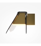 Designer wall lamps - Maytoni Flat LED wall lamp 730lm 3000K Black MOD296WL-L6BC3K. - product 2