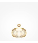 Single pendant lamps - Maytoni Levitation Pendant Lamp 1xG9 Brass MOD376PL-01G - product 5
