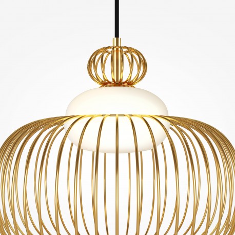 Maytoni Levitation Lampa wisząca 1xG9 Mosiądz MOD376PL-01G