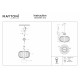 Maytoni Levitation Lampa wisząca 1xG9 Mosiądz MOD376PL-01G