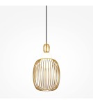 Single pendant lamps - Maytoni Levitation Pendant lamp 1xG9 Brass MOD376PL-01G1 - product 5