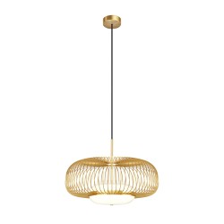 Maytoni Levitation Lampa wisząca LED 500lm 3000K Mosiądz MOD376PL-L30G3K