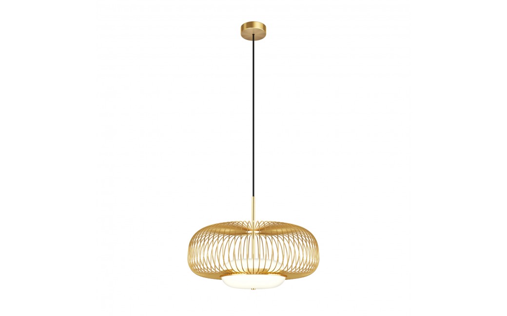 Maytoni Levitation Lampa wisząca LED 500lm 3000K Mosiądz MOD376PL-L30G3K
