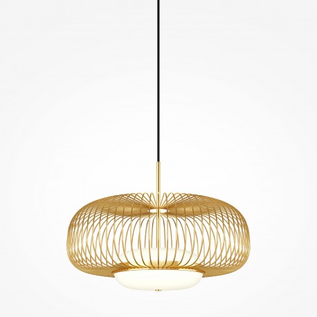 Maytoni Levitation Lampa wisząca LED 500lm 3000K Mosiądz MOD376PL-L30G3K