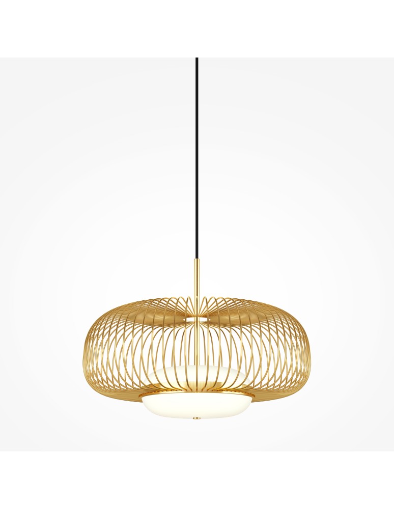 Single pendant lamps - Maytoni Levitation LED pendant lamp 500lm 3000K Brass MOD376PL-L30G3K. - product kolory-swiatla.pl 5