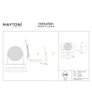 Table lamps - Maytoni Mangata LED Table Lamp 250lm 3000K Chrome MOD387TL-L8CH3K. - product 9