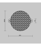 Designer wall lamps - Maytoni Mangata LED wall lamp 250lm 3000K Chrome MOD387WL-L8CH3K. - product 2