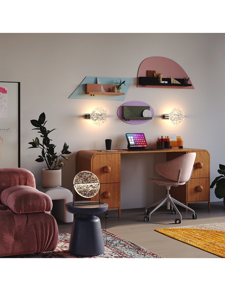 Designer wall lamps - Maytoni Mangata LED wall lamp 250lm 3000K Chrome MOD387WL-L8CH3K. - product kolory-swiatla.pl 3