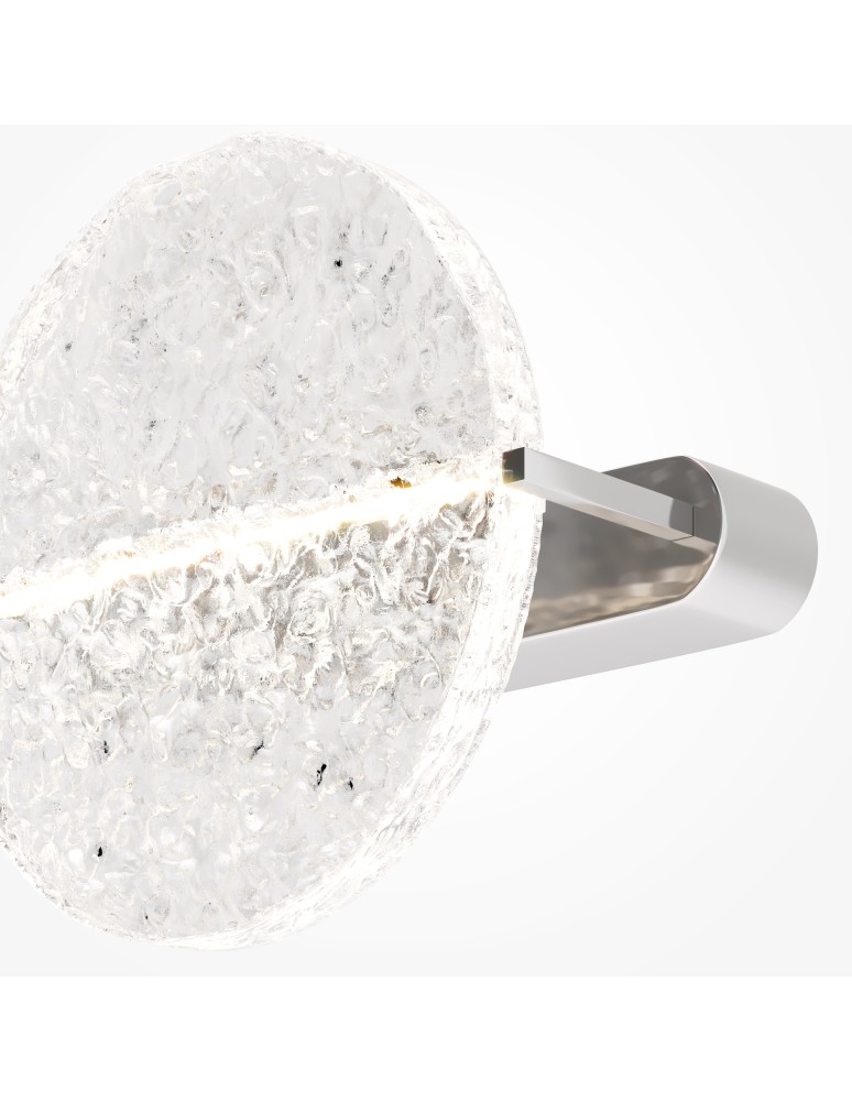 Designer wall lamps - Maytoni Mangata LED wall lamp 250lm 3000K Chrome MOD387WL-L8CH3K. - product kolory-swiatla.pl 4