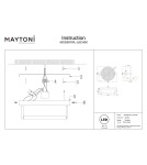 Designer wall lamps - Maytoni Mangata LED wall lamp 250lm 3000K Chrome MOD387WL-L8CH3K. - product 7