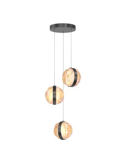 Maytoni Misterio LED pendant lamp 2000lm 2700K Black MOD379PL-L17B2.7K