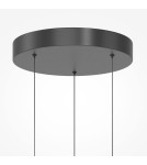 Triple pendant lamps - Maytoni Misterio LED pendant lamp 2000lm 2700K Black MOD379PL-L17B2.7K - product 4