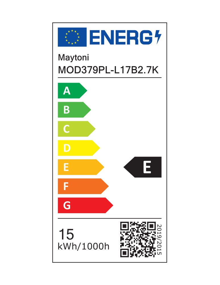 Triple pendant lamps - Maytoni Misterio LED pendant lamp 2000lm 2700K Black MOD379PL-L17B2.7K - product kolory-swiatla.pl 7