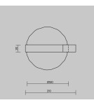 Designer wall lamps - Maytoni Misterio LED wall lamp 650lm 2700K Black MOD379WL-L6B2.7K - product 2