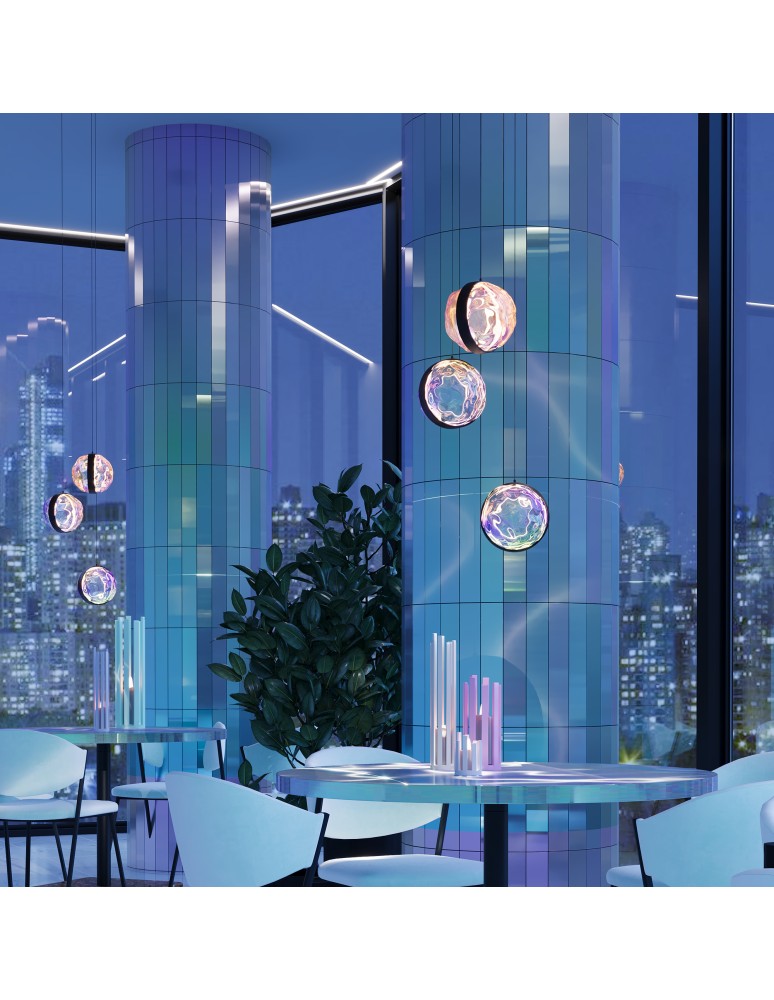 Designer wall lamps - Maytoni Misterio LED wall lamp 650lm 2700K Black MOD379WL-L6B2.7K - product kolory-swiatla.pl 3