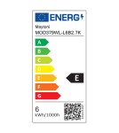 Designer wall lamps - Maytoni Misterio LED wall lamp 650lm 2700K Black MOD379WL-L6B2.7K - product 8