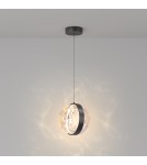 Single pendant lamps - Maytoni Misterio LED pendant lamp 650lm 2700K Black MOD379PL-L6B2.7K - product 5