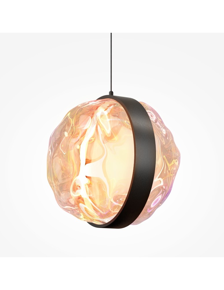 Single pendant lamps - Maytoni Misterio LED pendant lamp 650lm 2700K Black MOD379PL-L6B2.7K - product kolory-swiatla.pl 7