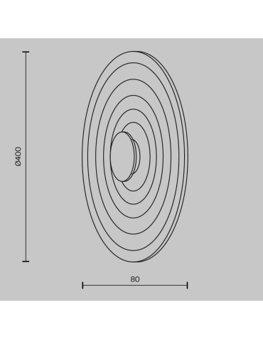 Maytoni Nami Lampa ścienna LED 100lm 2700K Czarny MOD400WL-L5KH2.7K - produkt 2