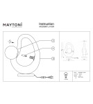 Table lamps - Maytoni Opus Table Lamp 1xG9 Gray MOD380TL-01GR - product 7