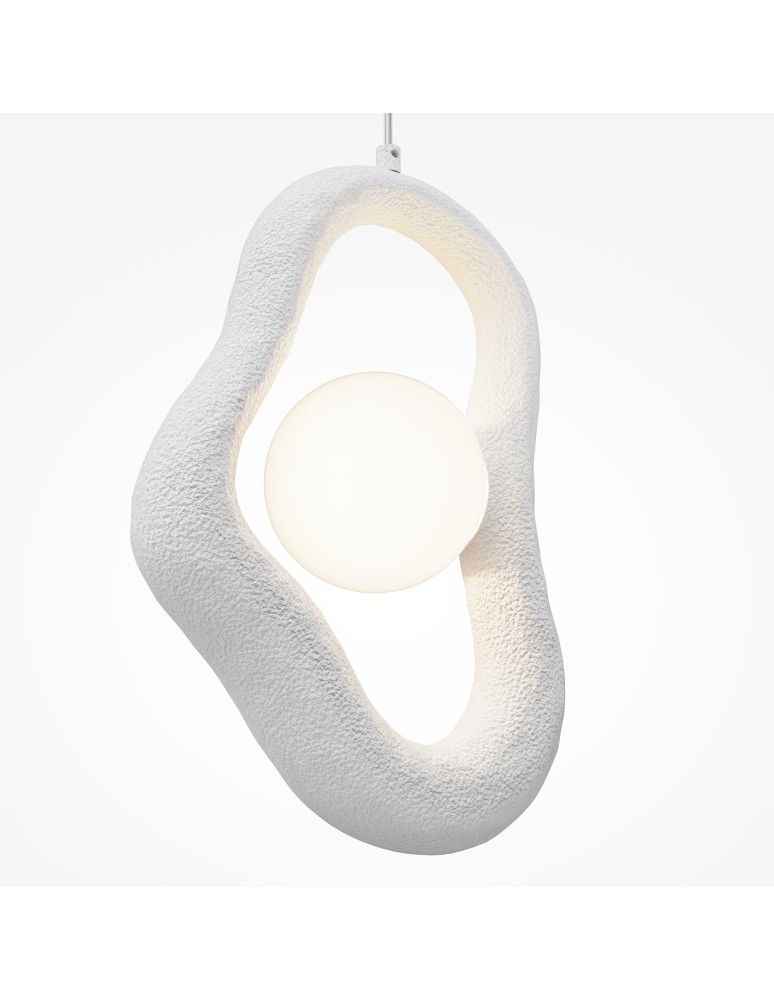Single pendant lamps - Maytoni Opus Pendant Lamp 1xG9 White MOD380PL-01W - product kolory-swiatla.pl 6
