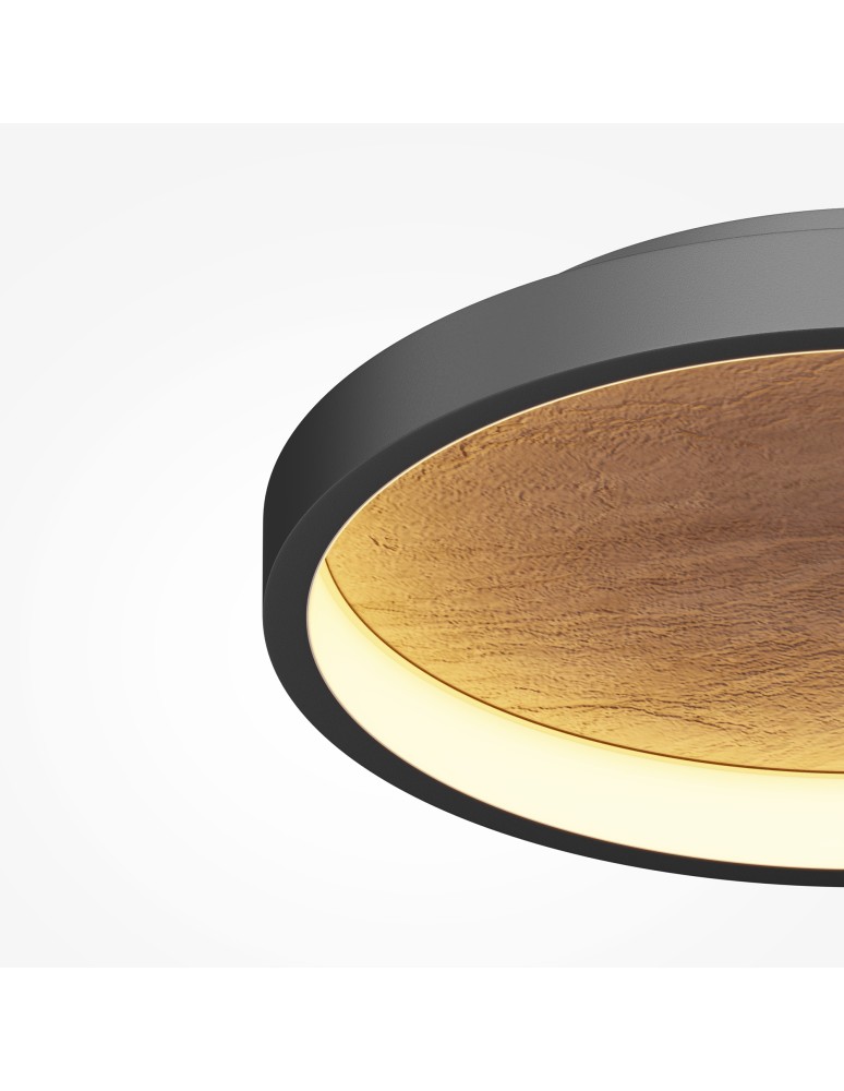 Maytoni Orign Lampa sufitowa LED 450lm 3000K Czarny MOD311CL-L27B3K