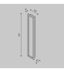 Designer wall lamps - Maytoni Orign LED wall lamp 1000lm 3000K Black MOD311WL-L70B3K. - product 2