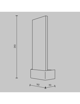 Maytoni Ornate LED wall lamp 50lm 3000K Brass MOD318WL-L3BS3K. - product 2