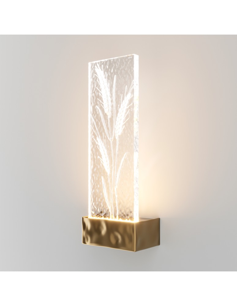 Designer wall lamps - Maytoni Ornate LED wall lamp 50lm 3000K Brass MOD318WL-L3BS3K. - product kolory-swiatla.pl 5