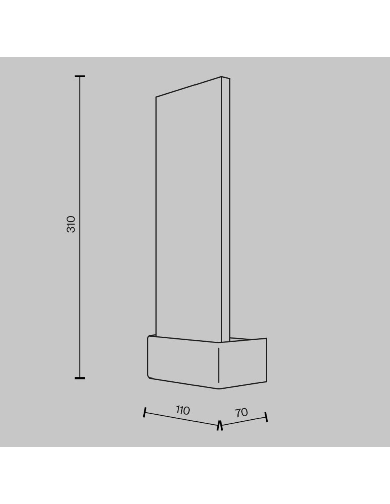 Designer wall lamps - Maytoni Ornate LED wall lamp 50lm 3000K Chrome MOD318WL-L3CH3K. - product kolory-swiatla.pl 2
