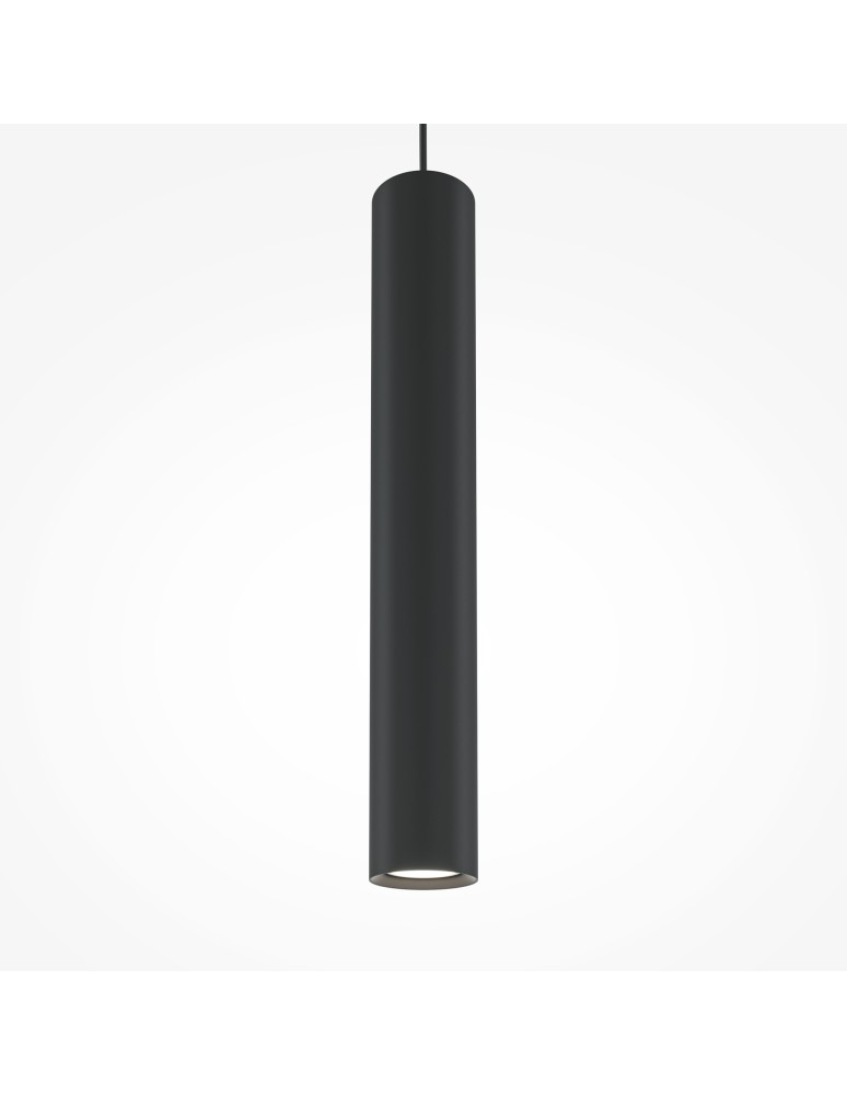 Pendant tube lamps - Maytoni Pro Focus Pendant Lamp 1xGU10 Black MOD161PL-01B1 - product kolory-swiatla.pl 6