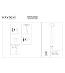 Pendant tube lamps - Maytoni Pro Focus Pendant Lamp 1xGU10 Black MOD161PL-01B1 - product 8