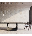 Pendant tube lamps - Maytoni Pro Shade LED Tube Pendant Lamp 6W 500lm 4000K Gold MOD157PL-L6G4K1 - product 2