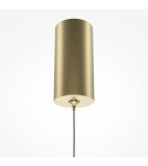 Pendant tube lamps - Maytoni Pro Shade LED Tube Pendant Lamp 6W 500lm 4000K Gold MOD157PL-L6G4K1 - product 3