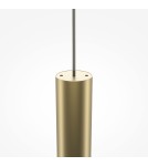 Pendant tube lamps - Maytoni Pro Shade LED Tube Pendant Lamp 6W 500lm 4000K Gold MOD157PL-L6G4K1 - product 4