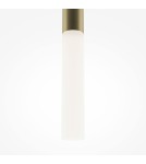 Pendant tube lamps - Maytoni Pro Shade LED Tube Pendant Lamp 6W 500lm 4000K Gold MOD157PL-L6G4K1 - product 6