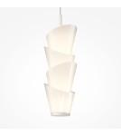 Pendant lamps - Maytoni Seoul LED pendant lamp 2000lm 3000K White MOD374PL-L28W3K. - product 6