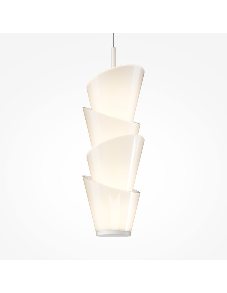 Pendant lamps - Maytoni Seoul LED pendant lamp 2000lm 3000K White MOD374PL-L28W3K. - product kolory-swiatla.pl 6