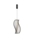 Single pendant lamps - Maytoni Shadows of the past LED pendant lamp 1200lm 3000K Black MOD263PL-L20B3K. - product 1