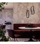 Single pendant lamps - Maytoni Shadows of the past LED pendant lamp 1200lm 3000K Black MOD263PL-L20B3K. - product 3