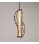 Single pendant lamps - Maytoni Shadows of the past LED pendant lamp 1200lm 3000K Black MOD263PL-L20B3K. - product 11
