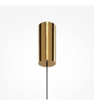 Single pendant lamps - Maytoni Shadows of the past LED pendant lamp 1400lm 3000K Brass MOD263PL-L20BS3K. - product 5