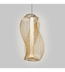 Single pendant lamps - Maytoni Shadows of the past LED pendant lamp 1400lm 3000K Brass MOD263PL-L20BS3K. - product 7