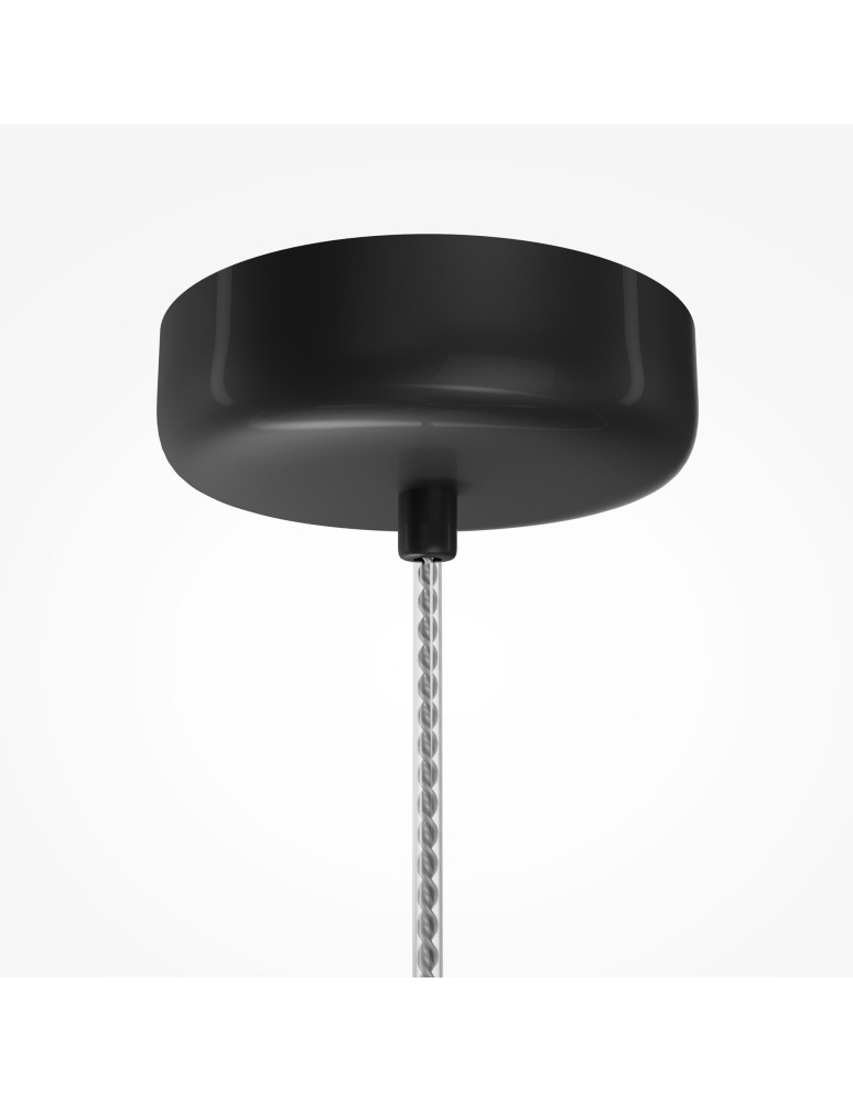 Single pendant lamps - Maytoni Spirito LED pendant lamp 1600lm 3000K Black MOD286PL-L18B3K - product kolory-swiatla.pl 5