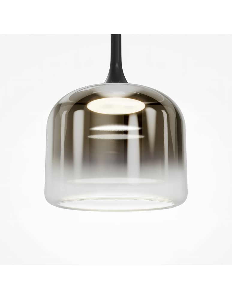 Single pendant lamps - Maytoni Spirito LED pendant lamp 1600lm 3000K Black MOD286PL-L18B3K - product kolory-swiatla.pl 10