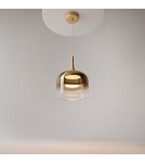 Single pendant lamps - Maytoni Spirito LED pendant lamp 1600lm 3000K Gold MOD286PL-L18G3K. - product 5