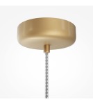 Single pendant lamps - Maytoni Spirito LED pendant lamp 1600lm 3000K Gold MOD286PL-L18G3K. - product 6