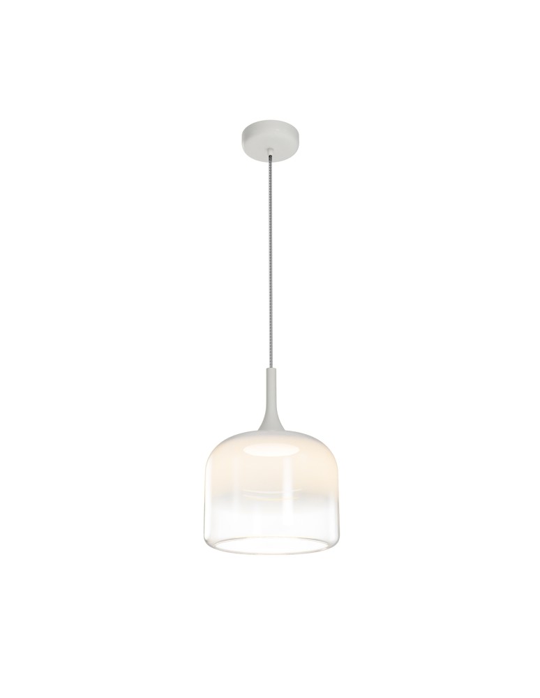 Single pendant lamps - Maytoni Spirito LED pendant lamp 1600lm 3000K White MOD286PL-L18W3K. - product kolory-swiatla.pl 1
