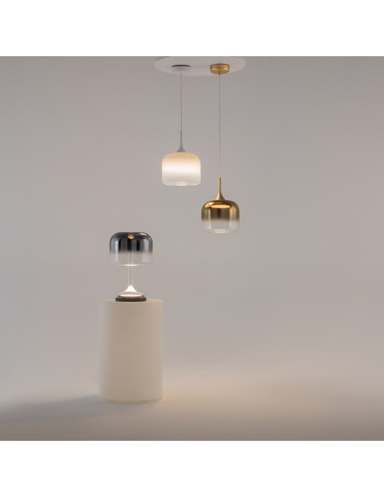 Single pendant lamps - Maytoni Spirito LED pendant lamp 1600lm 3000K White MOD286PL-L18W3K. - product kolory-swiatla.pl 3